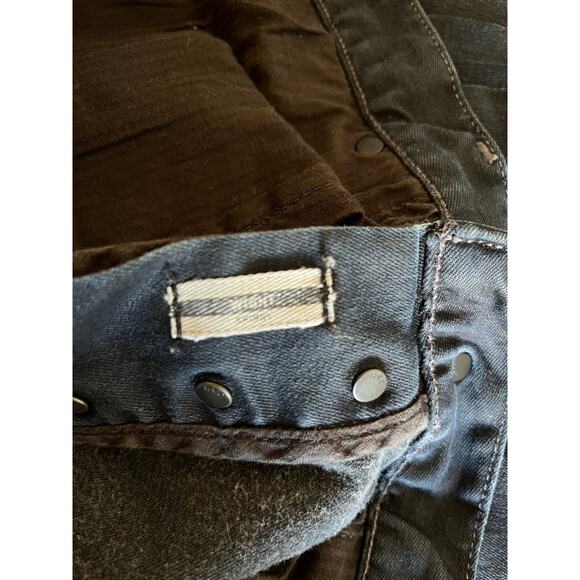 John Varvatos Wight Dark Wash Button Fly Skinny Jeans 32x32 - Picture 7 of 12